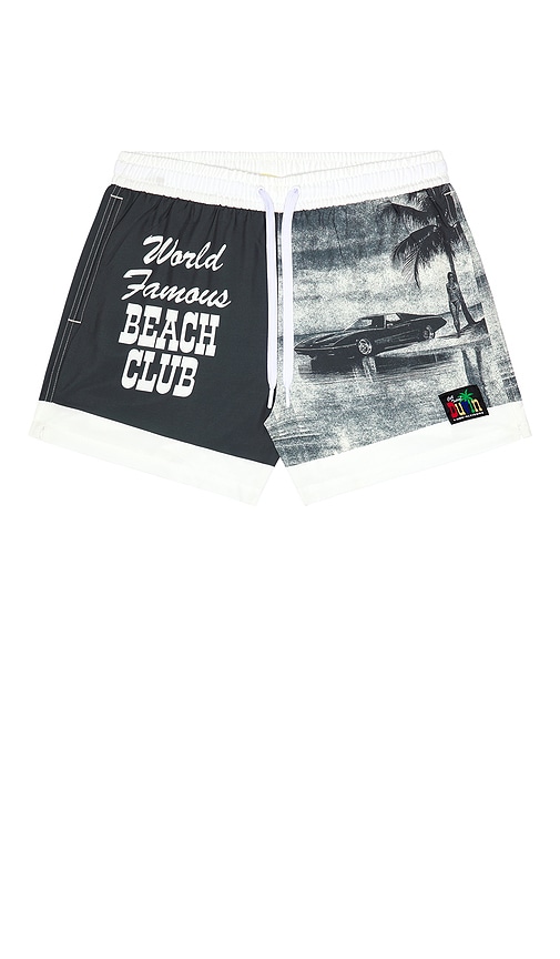 World Famous Swim Short in Black. - size XL/1X (also in L, M, S)