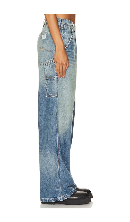 Shop Denimist Teri Wide Leg Carpenter Jean In Fulton