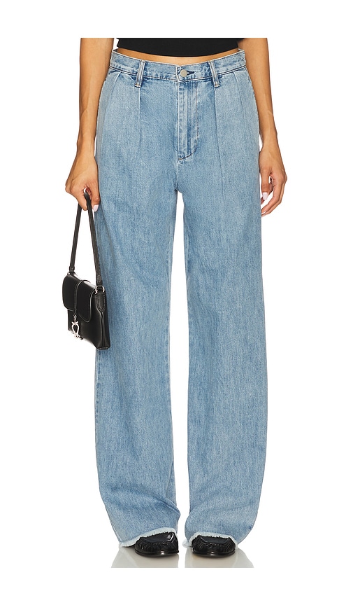 Blair Double Pleated Pant in Blue. - size 32 (also in 25, 26, 27, 29, 30, 31)