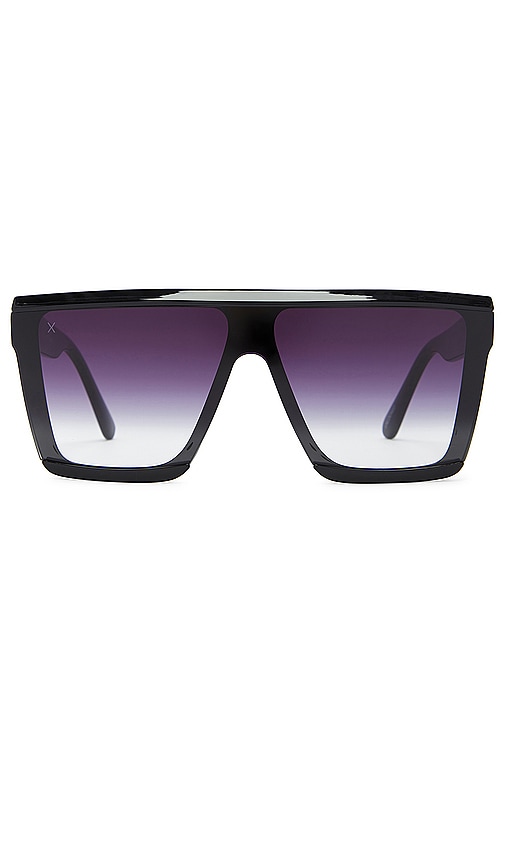 Dime Optics Unlocked Sunglasses In Black & Polarized Grey