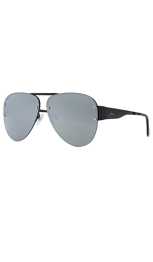 Shop Dime Optics 917 Sunglasses In 银色镜片