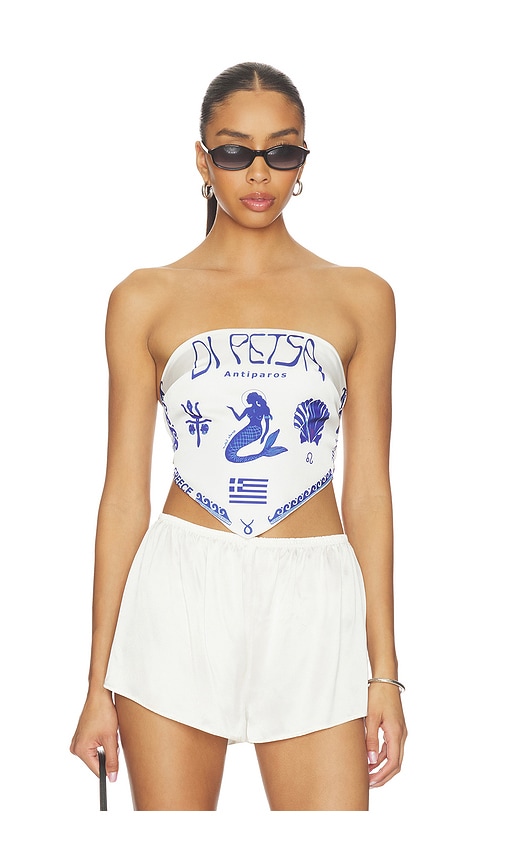 Di Petsa Gorgona Bandeau Top