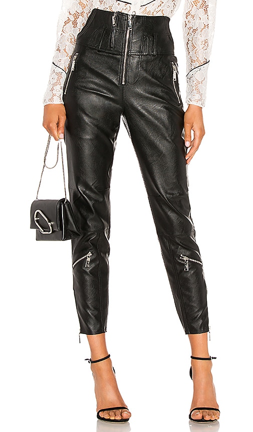 leather moto pants