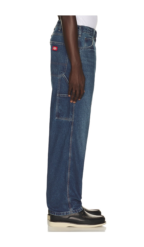 Dickies Worn In Blue