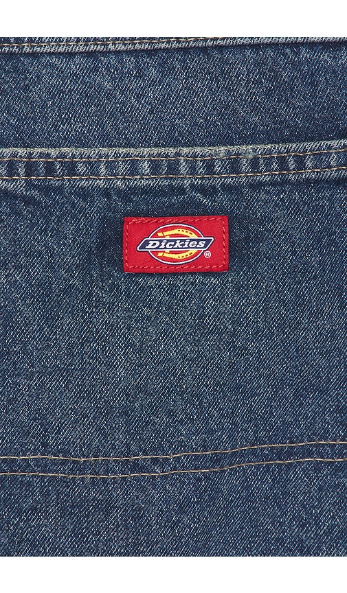 Dickies Worn In Blue