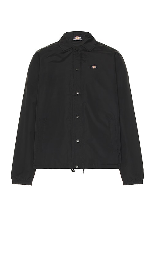 Shop Dickies Oakport Coaches Jacket In Black