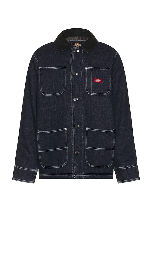  Dickies Mantel In Blue. Größe M. Also In L, Xl, Xxl. 
