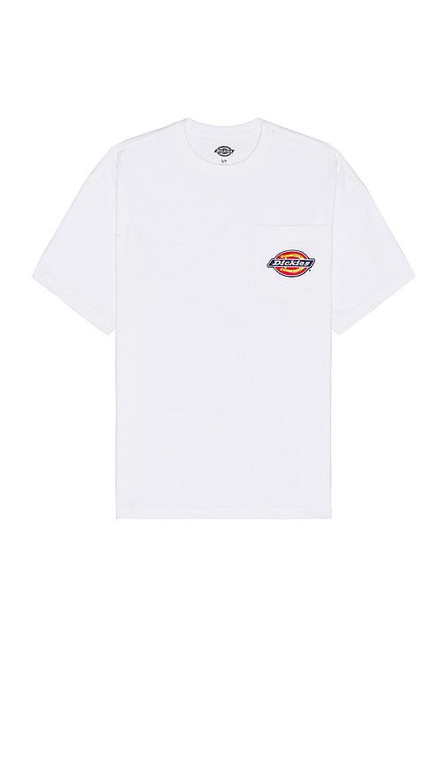 Shop Dickies Pocket Logo Tee In White