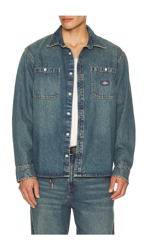 Dickies Mechanic Long Sleeve Denim Shirt