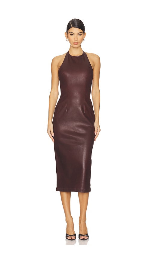 DL1961 Esme Coated Midi Dress
