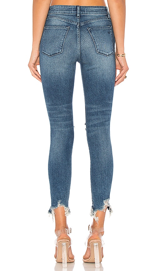 only jeans blush skinny mid waist ankle