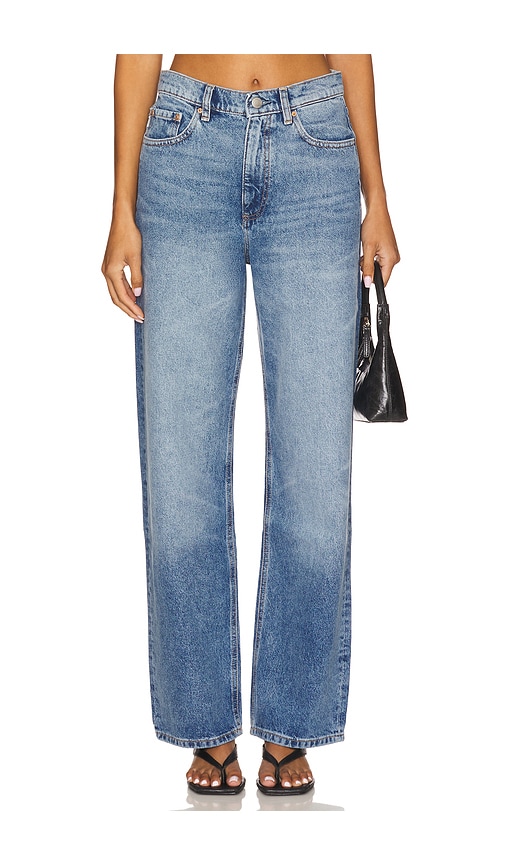 Karmine High Rise Wide Leg in Blue. - size 33 (also in 23, 24, 25, 26, 27, 28, 29, 30, 31, 32)