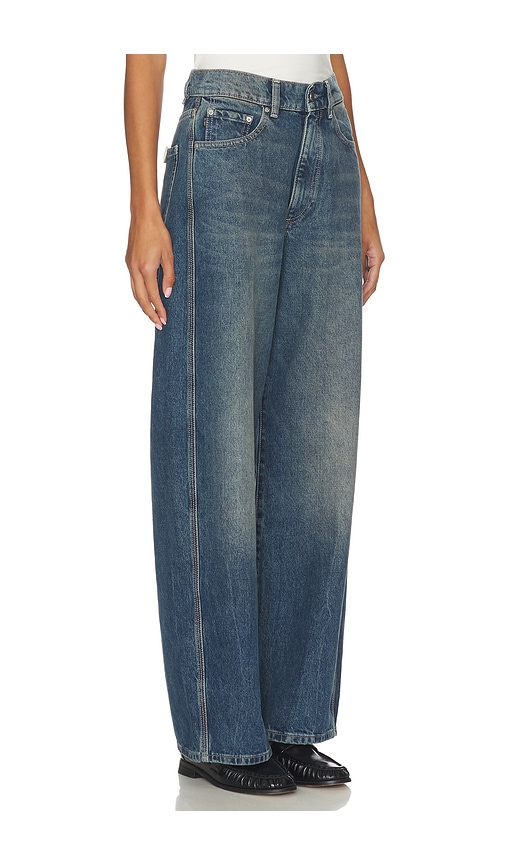 Dl1961 Taylor Ultra High Rise Barrel Jeans In Blue