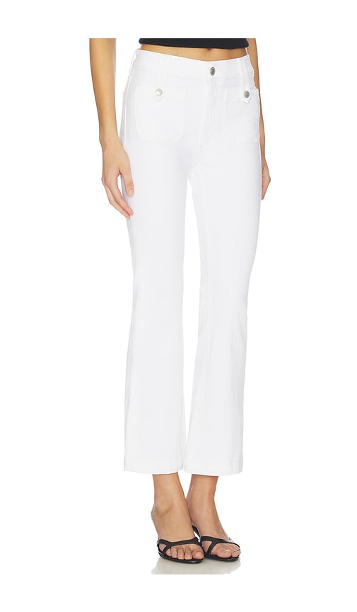  Dl1961 Dl Bridget Bootcut High Rise Instasculptâ¢ Cropped Jeans In White. Taglia 24. Also In 27, 28, 29. 