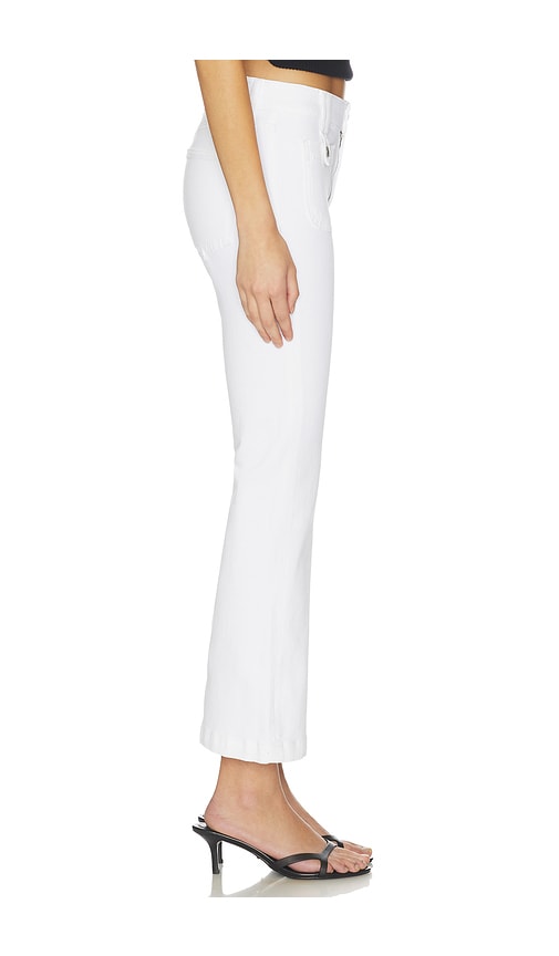  Dl1961 Dl Bridget Bootcut High Rise Instasculptâ¢ Cropped Jeans In White. Taglia 24. Also In 27, 28, 29. 