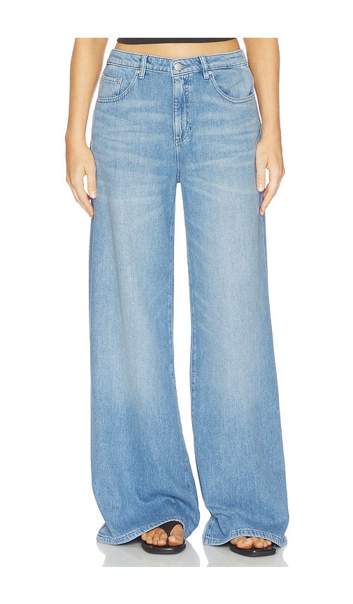 DL1961 DL Aura Alex Low Rise Baggy Wide Leg Jeans | Thumbnail 3