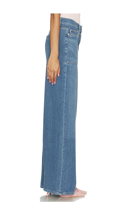  Dl1961 Hepburn Aura High Rise Wide Leg Jeans In Blue. Size 23. Also In 24, 25, 26, 27, 28, 29, 30, 31, 32. 