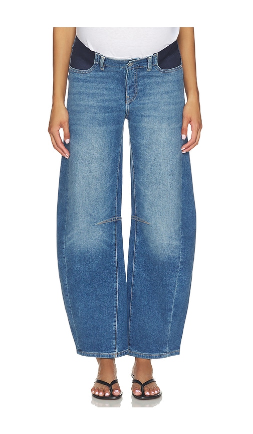 DL1961 X Bumpsuit Miro Barrel High Rise Maternity Jeans | Thumbnail 2