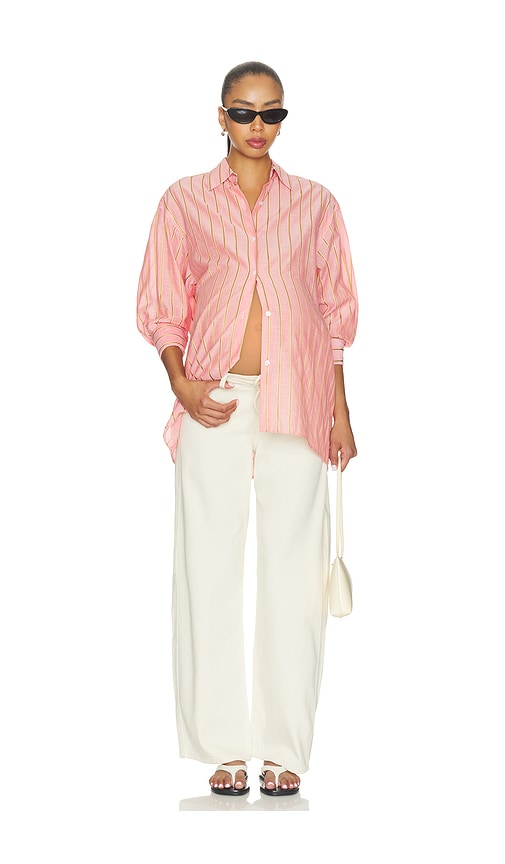 DL1961 X Bumpsuit Taylor Barrel Relaxed High Rise Maternity Jeans | Thumbnail 6