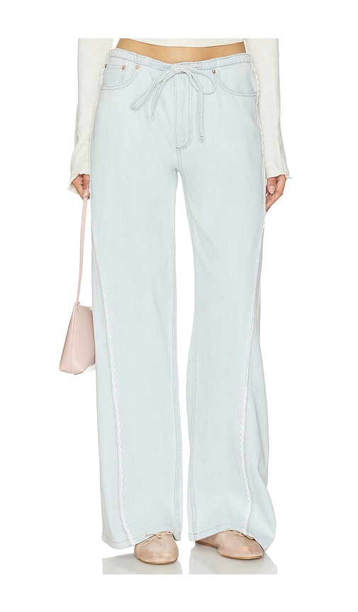 DL1961 Aura Sienna Low Slung Relaxed Wide Leg Jeans