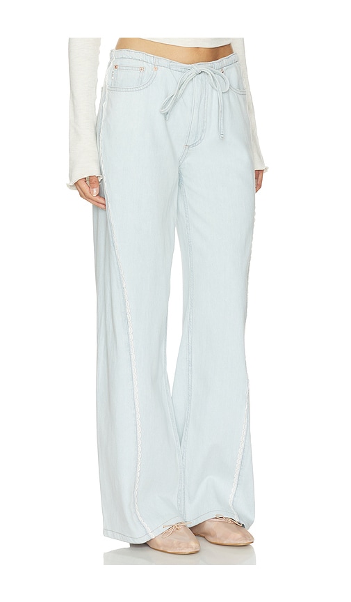 DL1961 Aura Sienna Low Slung Relaxed Wide Leg Jeans | Thumbnail 2