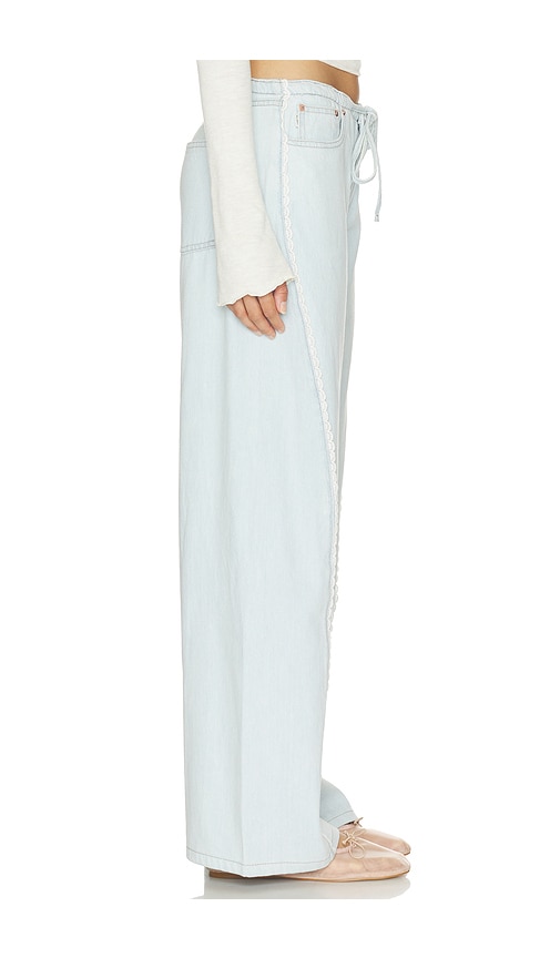 DL1961 Aura Sienna Low Slung Relaxed Wide Leg Jeans | Thumbnail 3