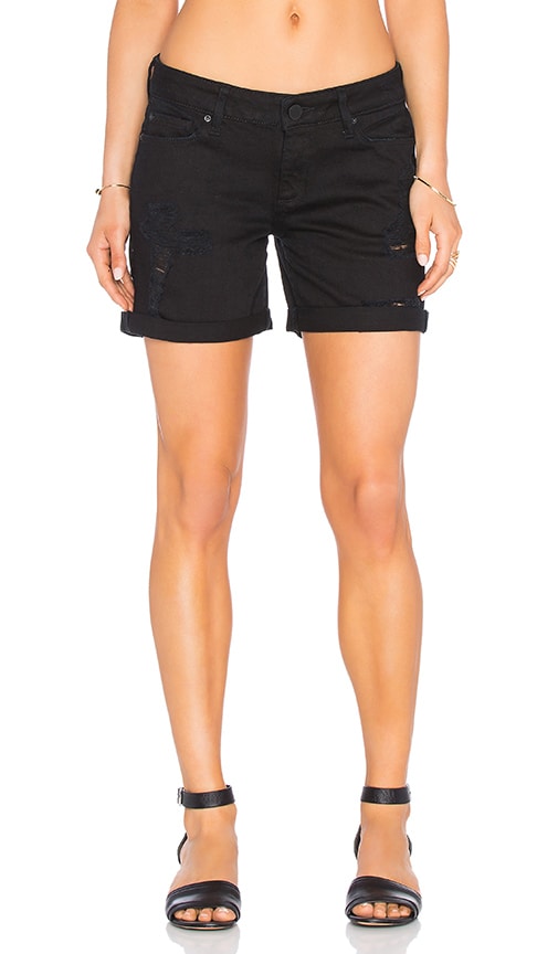 boyfriend shorts black