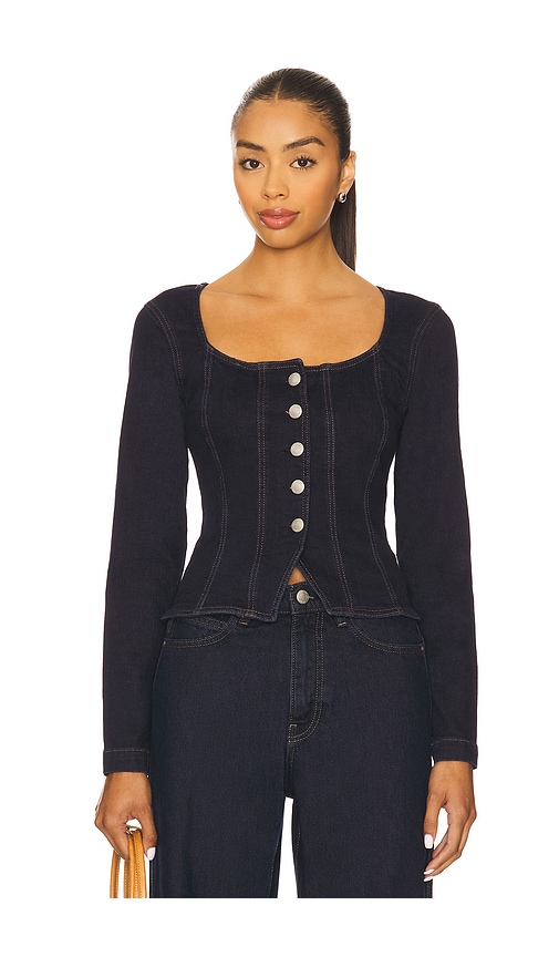 Bailee Top in Blue. - size L (also in M, S, XL, XS) - DL1961 - Modalova