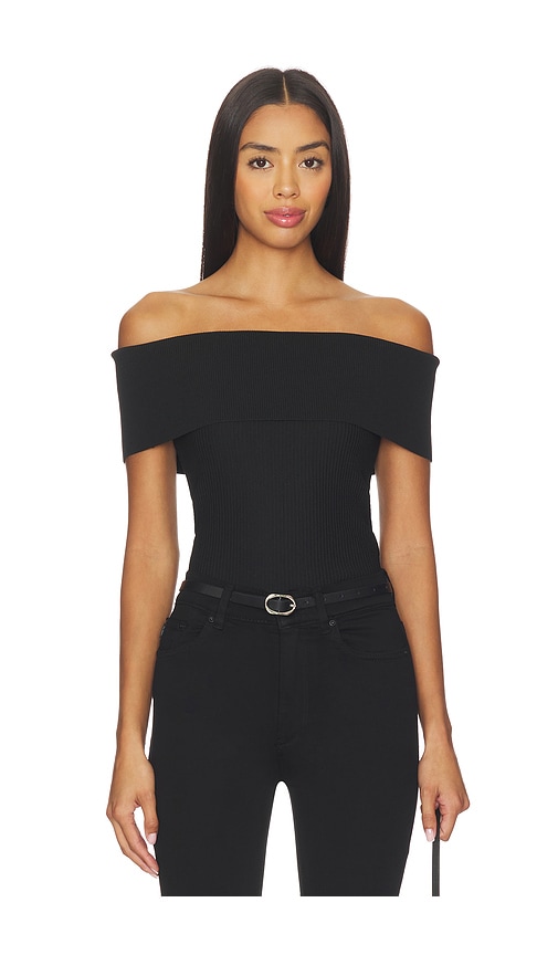 Dl1961 The Off-shoulder Top In Black