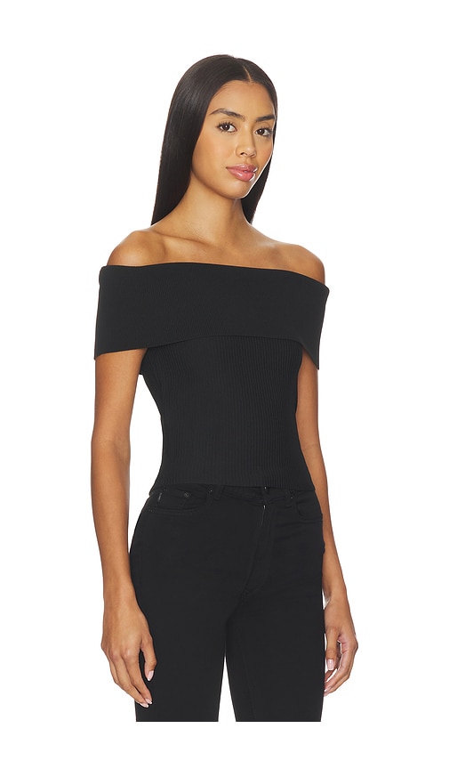 Dl1961 The Off-shoulder Top In Black
