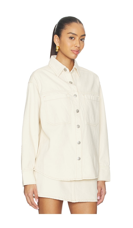  Dl1961 Oberteile Mit Knopfverschluss Addison In Cream. Größe Xs. Also In S, M, L. 