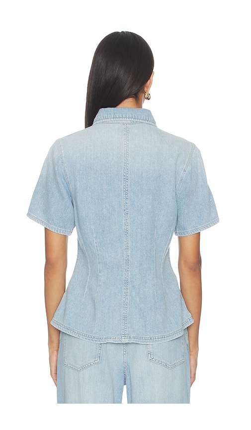  Dl1961 Geknöpftes Hemd Joice In Blue. Größe S. Also In Xs, M, L. 