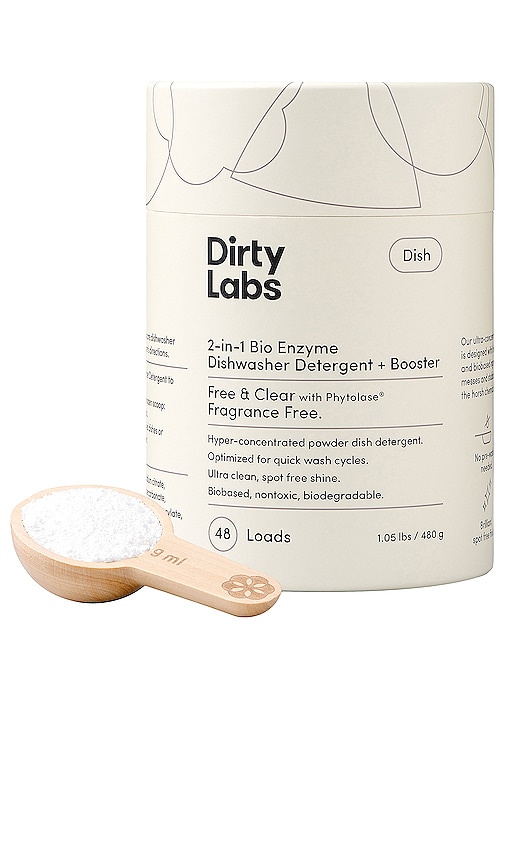 Dirty Labs Free & Clear 2-in1 Bio Enzyme Dishwasher Detergent In N,a