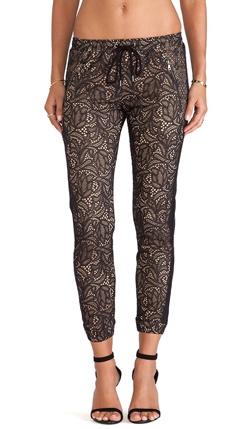 Lace Track Pant