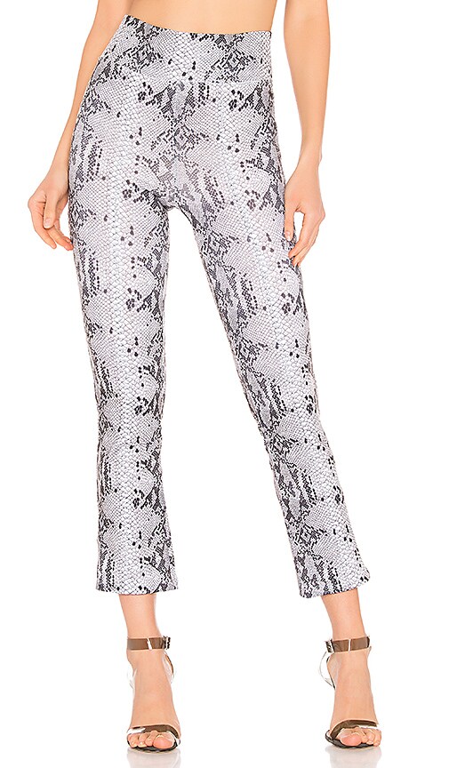Seamed Crop Flare Pant