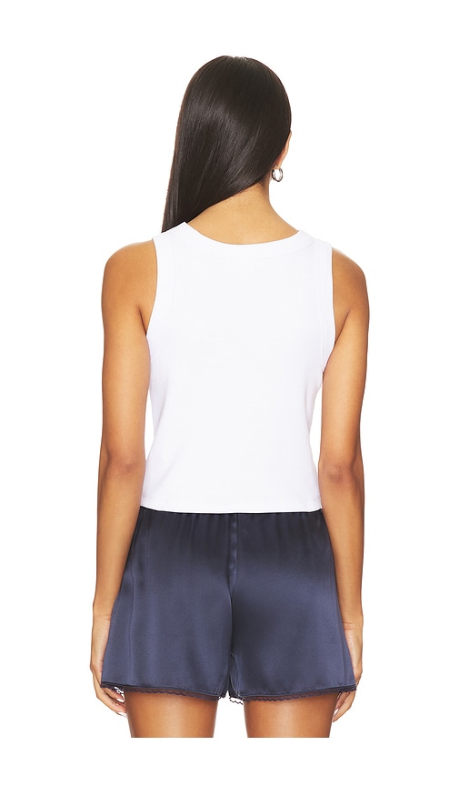  Darlin Oberteil Signature Tank In White. Größe S. Also In Xs, M, L, Xl. 