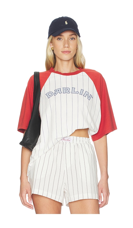 Darlin Old Skool Raglan Tee