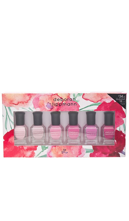 6 Piece Pink Nail Lacquer Set