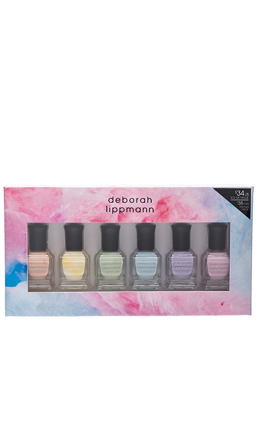 Deborah Lippmann 6 Piece Pastel Nail Lacquer Set In Sweets For My