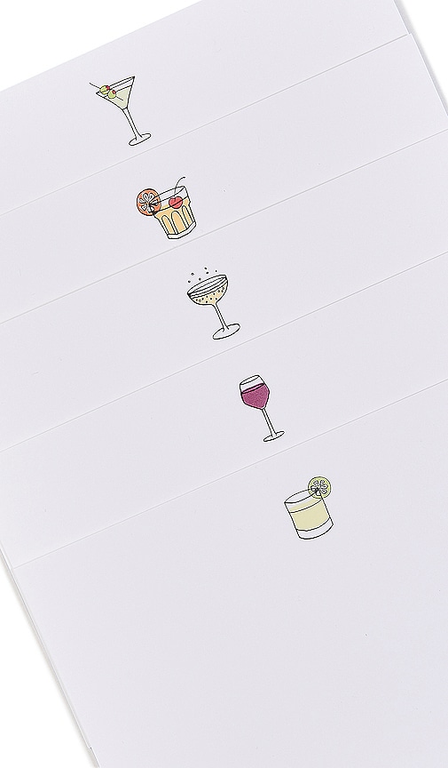  Dear Annabelle Grusskarten-set Happy Hour In White. 