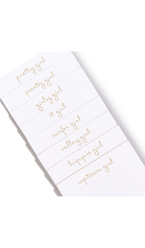 Shop Dear Annabelle Girls Night Place Cards In White