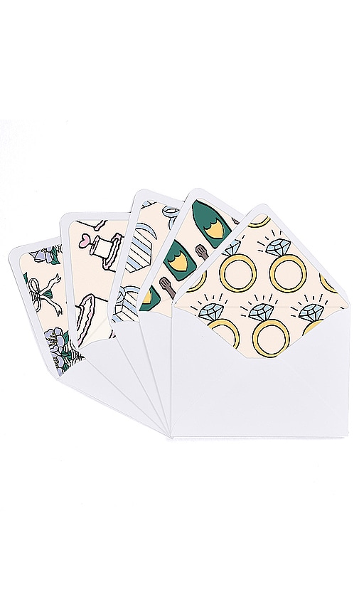 Dear Annabelle Marry Me Notecards In White