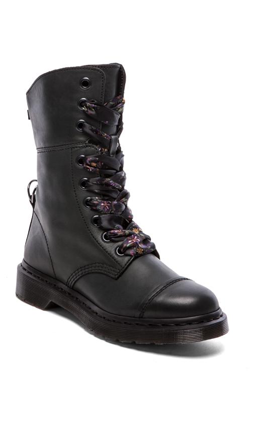 women's aimilita leather combat boots