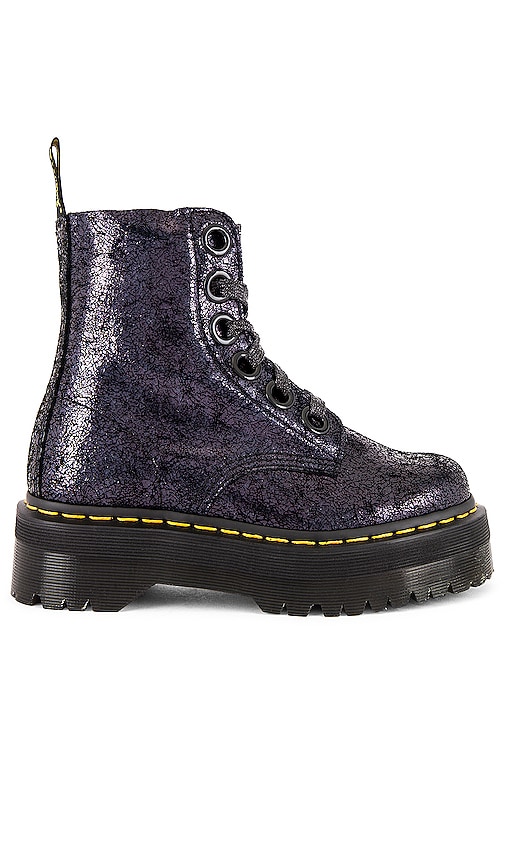 dr martens molly boots black