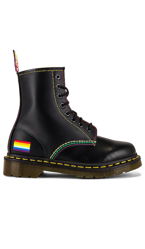 Dr. Martens 1460 Pride Boot in Black 