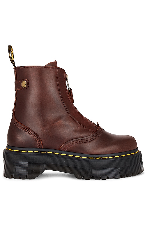 Dr. Martens' Jetta Classic Pull Up Boot In Brown