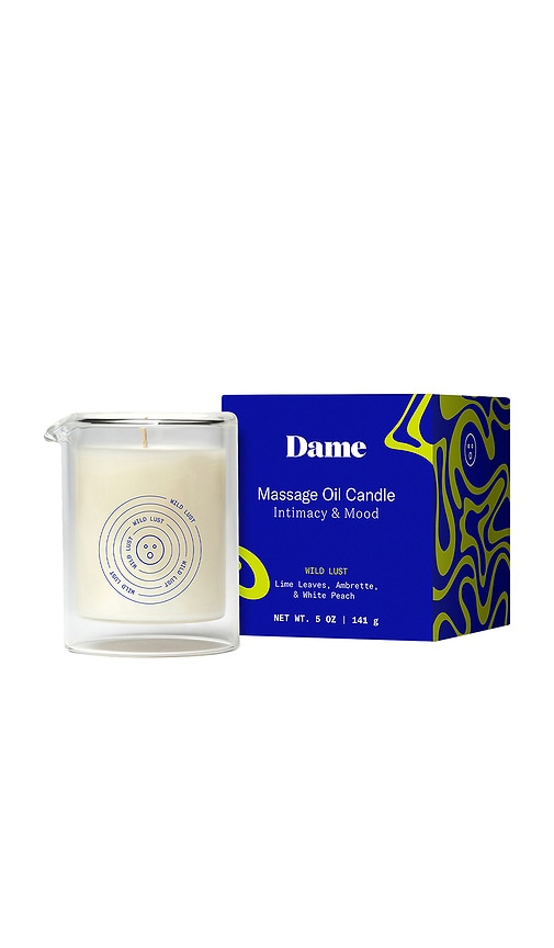 Massage Oil Candle in Wild Lust.