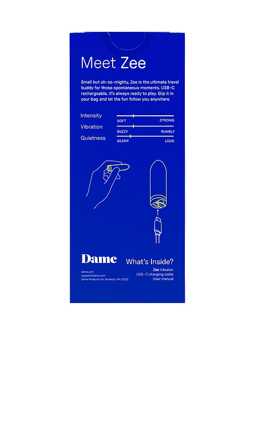 Dame Zee In Periwinkle