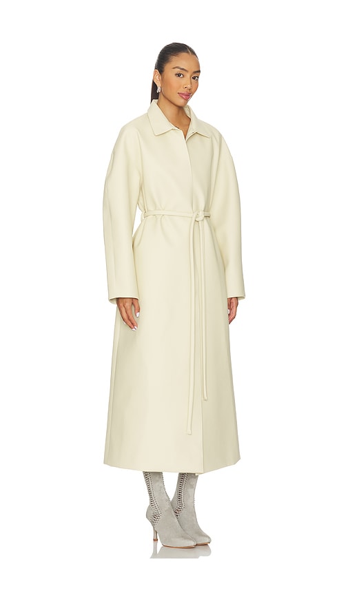 Diana Milkanova Studio Oversized Coat In White