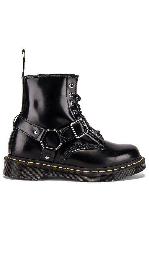 Dr. Martens 1460 Harness in Black | REVOLVE